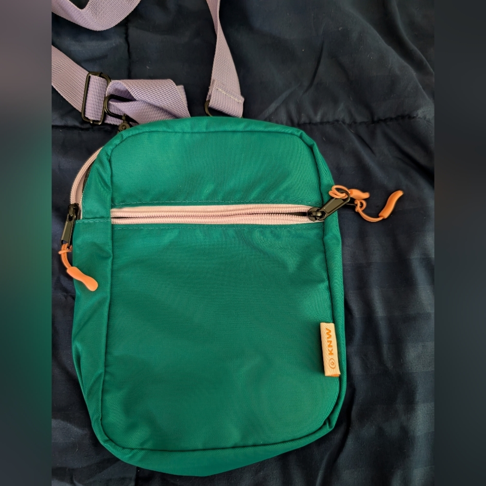 KNW Teal Crossbody Bag